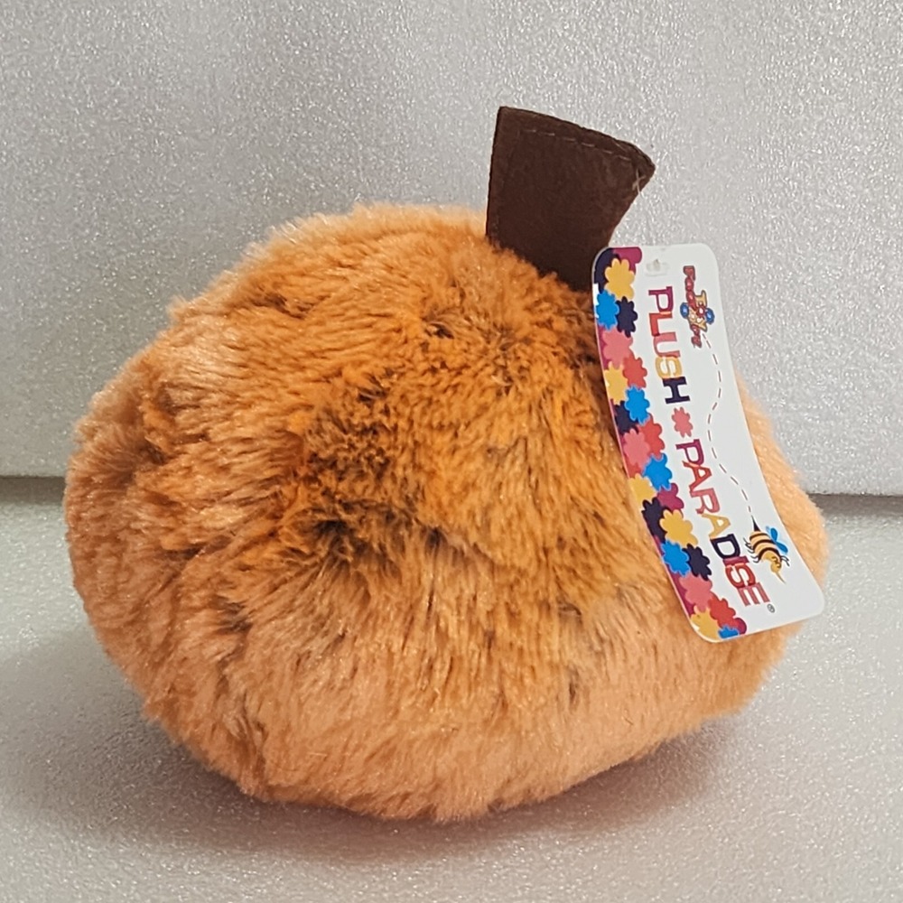 Toy Factory Plush Paradise Hairy Scary Pumpkin 6" New Halloween